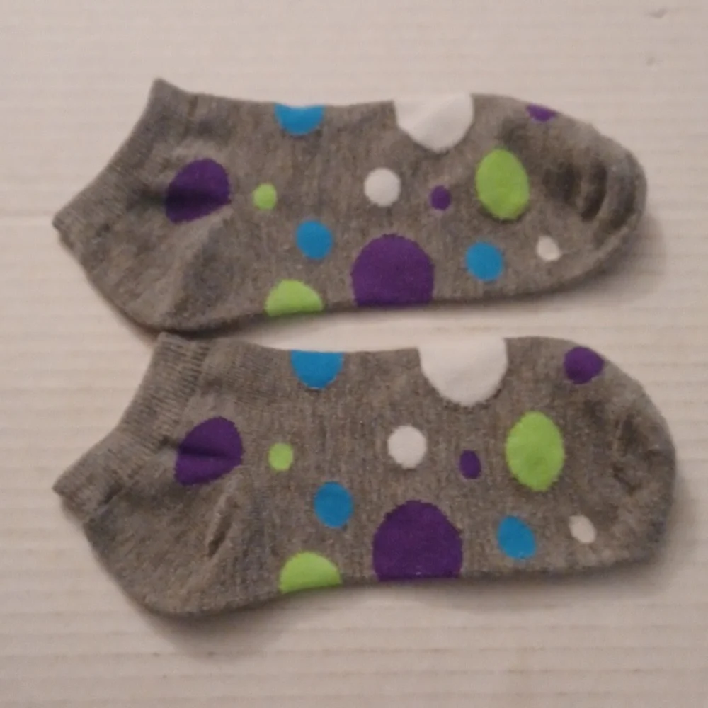 Free Add-on Polka-Dot Ankle Socks - Women (Standard Size) - 3 Pairs - Picture 6 of 7